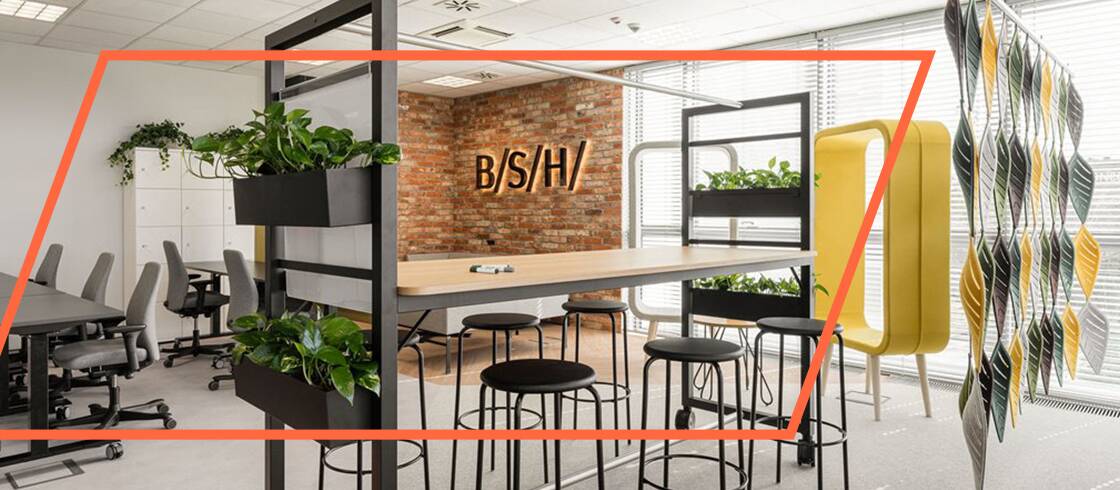 Nowa przestrzeń coworkingowa w warszawskim biurze BSH